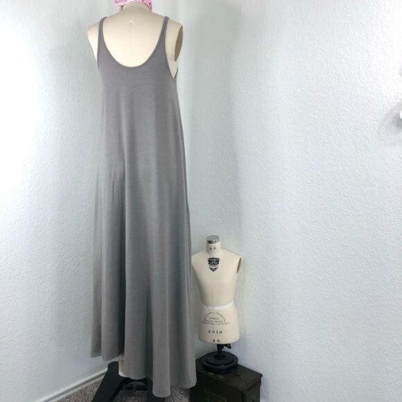 T BY ALEXANDER WANG Asymmetrical Maxi Dress - Picture 5 of 10